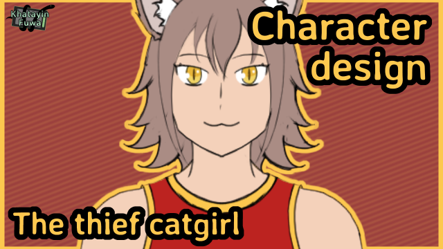 【CHARACTER DESIGN】Numi, The Thief Catgirl